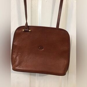 Brown Leather Crossbody Bag